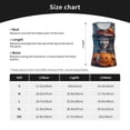 thumbnail image 6 of Lsque Modern Style Pumpkin Witch Printed Workout Tank Tops for Women, Athletic Sports Tank Tops, Compression Sleeveless Dry Fit Shirts,Sleeveless Yoga Shirt-Small, 6 of 9