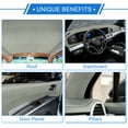 thumbnail image 3 of Unique Bargains Breathable Mesh Headliner Fabric Interior Trim DIY Roof Repair Replacement for Car Truck RV SUV Automotive Breathable Mesh Fabric Light Gray 48" L x 19" W, 3 of 7