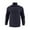 Navy, variant on HUJlwoi Mens Quarter Zip Pullover Printed Mock Neck Shirt Casual Long Sleeve Sweatshirts with Pocket Outdoor Athletic Outfit