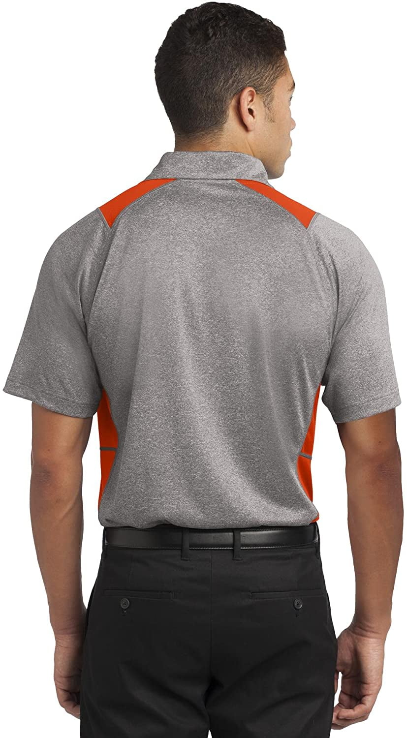 Sport-Tek Men's 100 Percent Polyester Colorblock Tee. ST361