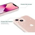 thumbnail image 3 of Compatible con iPhone 13 Case Clear Glitter Sparkle Bling Sparkly a prueba de golpes protectora Cute Slim Thin Phone Cases Cover para mujeres niñas - 6.1 pulgadas Ofspeizc CZDZ-YX128, 3 of 7