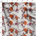 thumbnail image 3 of Soimoi Minky White Fabric By the Yard - 56 Inch Wide - Florals, Leaves Print Fabric - Elegant & Beautiful Patterns for Fashion and Home Decor Printed Fabric, 3 of 6