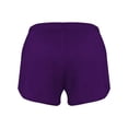 thumbnail image 2 of Alleson Athletic B14885672 Youth B-Core Track Shorts, Purple - Extra Small, 2 of 2