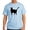 Light Blue, variant on CafePress - Black Cat Silhouette Light T Shirt - Men's Classic Graphic T-Shirt