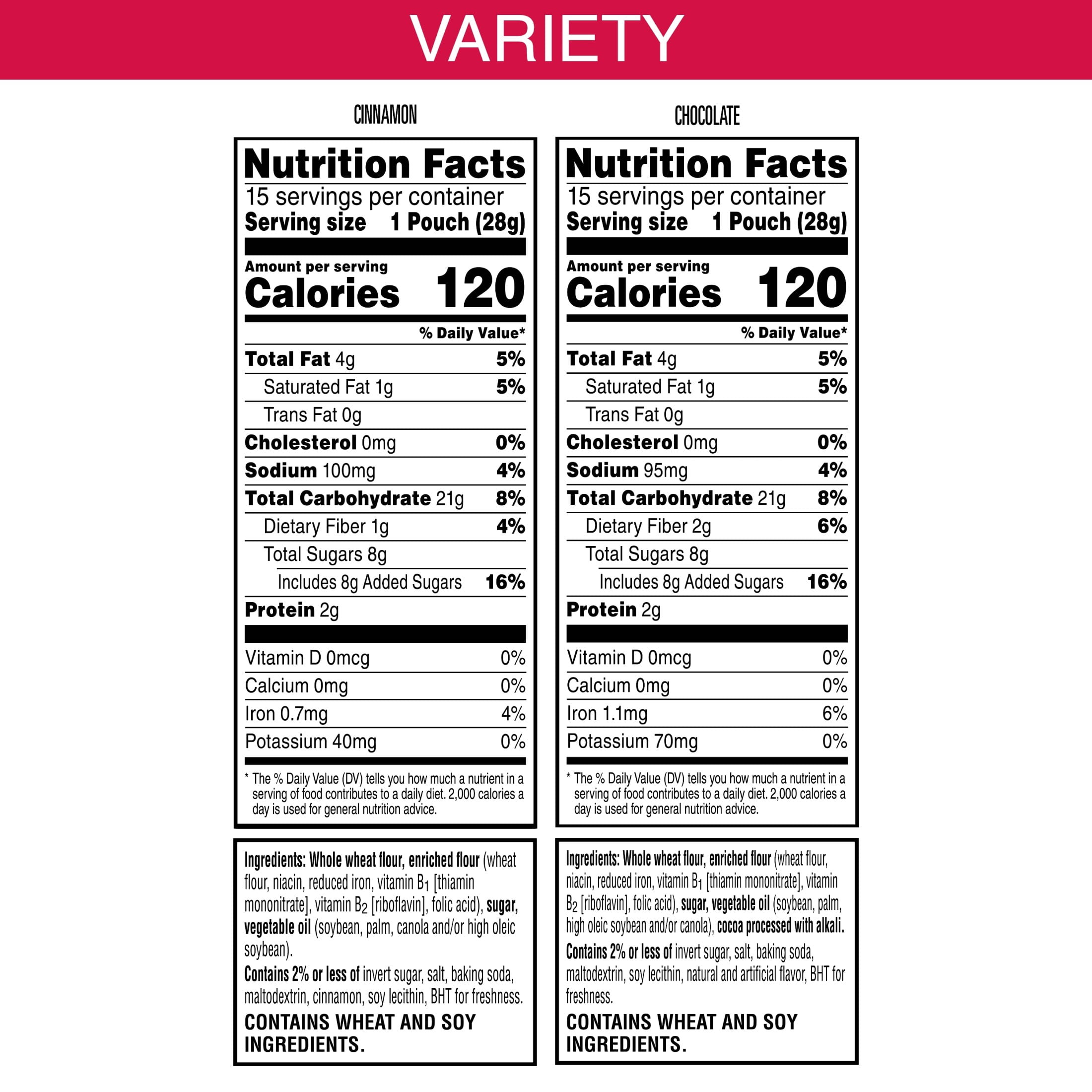 Kellogg's SCOOBY-DOO! Variety Pack Baked Graham Cracker Snacks, Valentine's Day, 30 Count