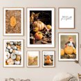 thumbnail image 2 of Cuadro sobre lienzo para pared, diseño de hojas de árbol, calabaza, conejo, pueblo, otoño, carteles nórdicos e impresiones, imágenes para sala de estar, decoración del hogar, 2 of 5