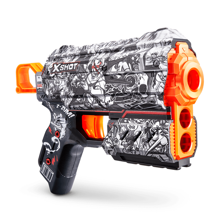 XSHOT Skins Double Flux Double Menace Dart Blaster Combo Pack (24