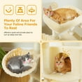 thumbnail image 6 of Pefilos 41" Cat Tree Tower for Indoor Cats, Multi-Level Cat Condo House with Cozy Plush Perches Cats Play House, Beige, 6 of 6
