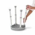 thumbnail image 3 of Medline Bath Chair and Shower Chair for Elderly, 13.75-In Seat, 300 lb Weight Capacity, Gray, Swivel, 3 of 4