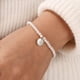 thumbnail image 5 of Pulsera Ursteel Pearl Initial H ajustable 15 cm, 5 of 7