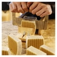 thumbnail image 5 of Silicone Mold Kit DIY Soap Making Tools With Adjustable Wood Box,Stainless Steel Wavy & Straight Scraper For Soap Making Supplies, 5 of 7