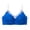Blue, variant on Womens Dressy Bras Plus Size Solid Color Thin Seamless Bra Sag Uplift