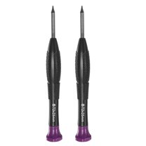 Uxcell Precision Torx Screwdriver T2 Star Head Swivel Lid Nonslip Plastic Handle 2 Pack
