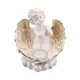 thumbnail image 4 of Estatua de ángel de ala de resina LED parpadeante, portavelas, adornos, figurita de ángel para encimera de jardín, decoración de repisa para Estilo B Gloria estatua de ángel, 4 of 9