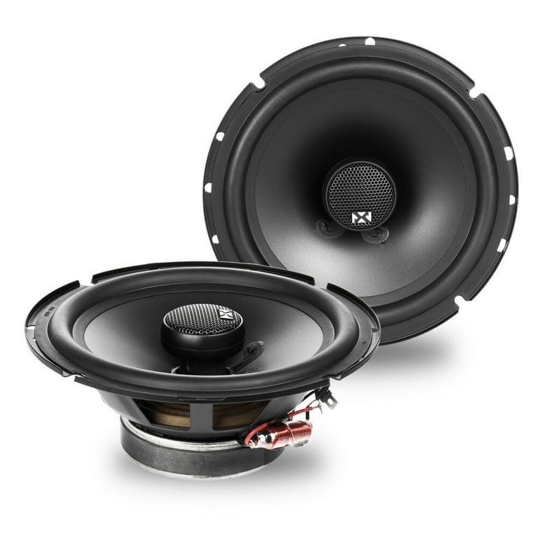 NVX Front Door Speaker Replacement Package for 2010 2011 Honda Accord Crosstour 6.5 Coaxial Speakers Walmart