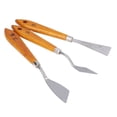 thumbnail image 4 of Paint Spatula, Beech Handle Easy To Clean Palette Knife  For Acrylic Painting Nails For Face Painting Miniatures   For Watercolor, 4 of 8