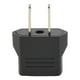 thumbnail image 1 of Pack De 3 Clavija Adaptadora Steren Negro Tipo Europeo/Ameri, 1 of 3