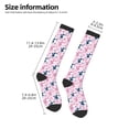 thumbnail image 2 of Naloa Cartoon Poodle Dog Thigh High Socks Extra Long Stretchy Sock Women Over Knee High Opaque Stocking Daily Wear, 2 of 6