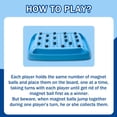 thumbnail image 2 of Juego de ajedrez magnético Hcusus con 40 imanes para niños y adultos, 2 of 6