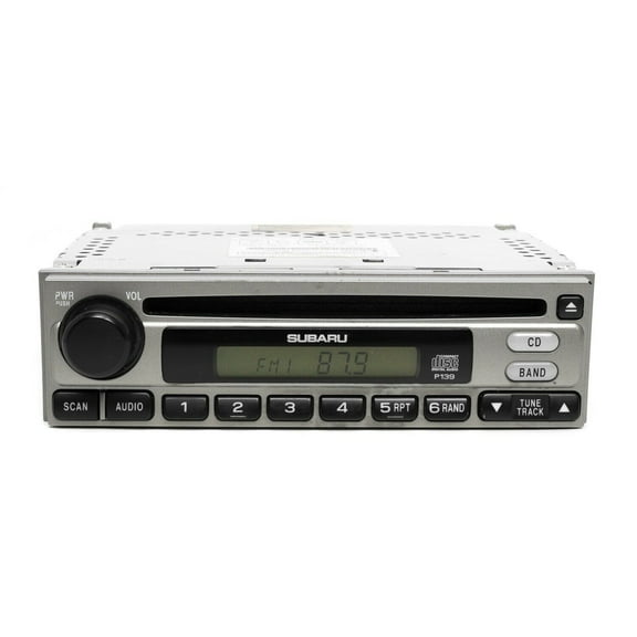Restored 2007-08 Subaru Forester OEM Original AM FM CD Player Radio Face P139 86201SA360 (Refurbished)