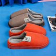 thumbnail image 4 of PENGXAING Pantoufles en Mousse à Mémoire de Forme pour Femmes, Chaussons Confortables pour Intérieur et Extérieur, Doublure en Flanelle Douce et Chaude, 4 of 4