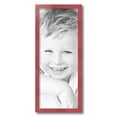 thumbnail image 2 of ArtToFrames 10" x 25" Pink Picture Frame, 10x25 inch Pink Wood Poster Frame (WOM-4431),  Pack, 2 of 8