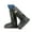 Black, variant on Rain Boots Waterproof Anti-Snow Shoe Covers Reusable Rain Boots Protective Gear for Men and Women Galoshes Shikongkuajing