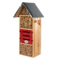 thumbnail image 4 of JCs Wildlife Tall Insect Hotel - Great for housing Mason Bees, Leaf-Cutter Bees and Lacewings, Extra Large Bee House 21.75" X 7.25" X 5.75", 4 of 7