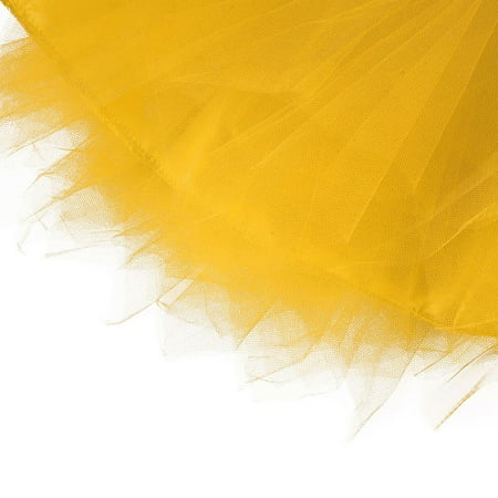 

NECHOLOGY Girls Bunny Dress Skirt Pettiskirt Fancy Solid Dance Girls Elastic Baby Kids Tutu Ballet Girls Girl Kids Dress Yellow One Size