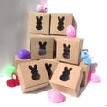thumbnail image 2 of 10 Pcs Easter Kraft Gift Boxes with Bunny Window, Paper Party Favor Boxes for Easter Wedding Birthday Treat Packaging, 2 of 5