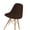 Deep Coffee, variant on Yihuala Milk Silk Shell Chair Covers Stretch Color Seat Covers Washable Dining Chairs Slipcover for Living Room