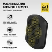 Scosche MagicMount Universal Adjustable 360°, Strong Magnetic Dash Phone Mount MAGDM