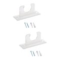 thumbnail image 1 of LEEYNEER Baseball Bat Rack Decorative Display Simple Stand Acrylic Hanger Softball Brackets Holder Clear Hangers 2 Count, 1 of 6
