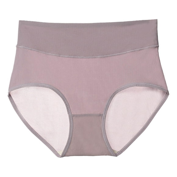 Ketyyh-chn99 Womens Boxers Underwear 2024 Ladies Seamless Brief Panties Underpants Panties Underwear Plus Size Panties Bikini Solid Womens Briefs Panties Valentines Day Gift For Womens Purple,M