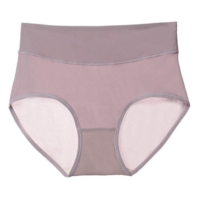 Gibobby Pantaletas para mujer Calzoncillos Bragas sexy Ropa interior Bragas de talla grande Bikini Sólido Calzoncillos para mujer(Morado,XL)