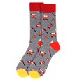 thumbnail image 2 of Urban-Peacock Men's Novelty Fun Socks - Firefighter - 1 Pair, 2 of 4