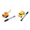 thumbnail image 1 of Vehículos de ingeniería Mini camión de juguete para , juguetes inductivos para coche, , bolígrafo, líneas de dibujo, vagón de Baoblaze Coche mágico inductivo, 1 of 8
