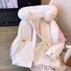 thumbnail image 3 of Chaqueta con capucha de manga larga, Parka holgada de gran tamaño con cuello de piel, abrigo grueso y cálido, ropa de invierno, 3 of 5