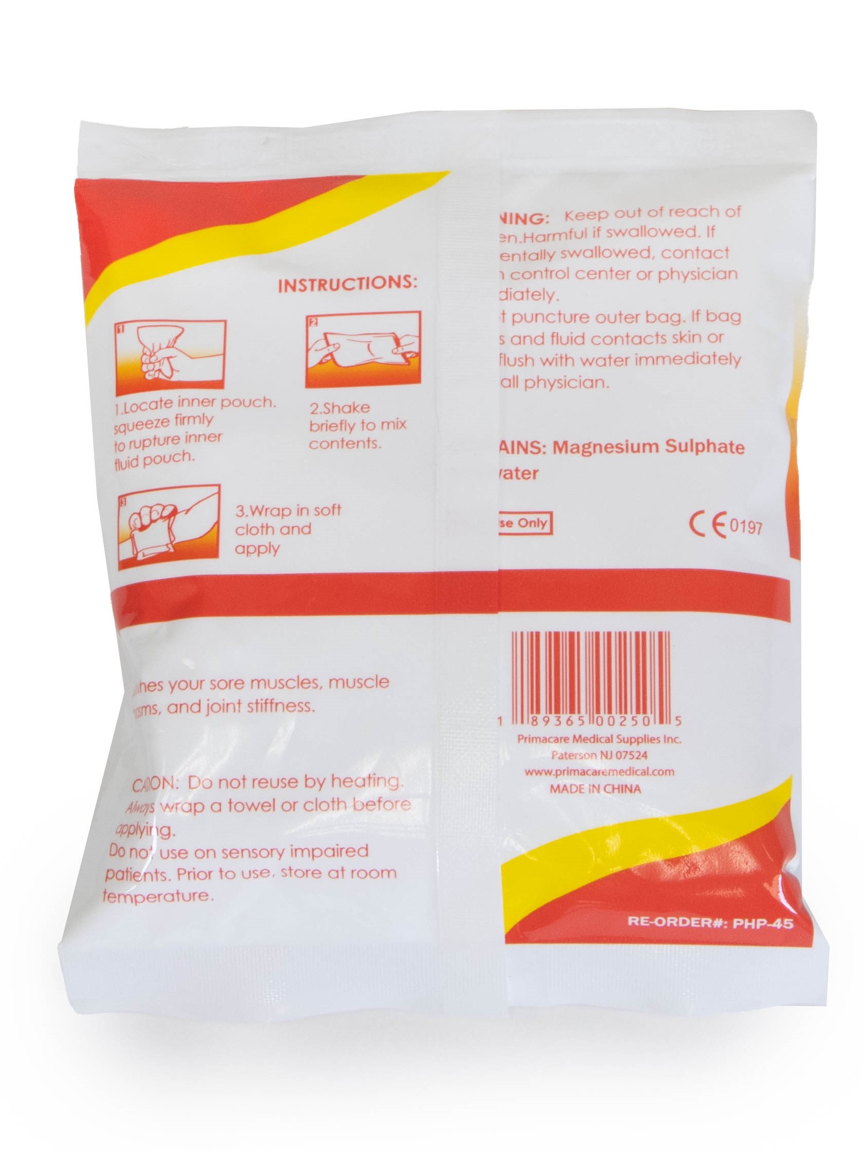 Buy Primacare PHP45WM Instant Heat Packs Medical Grade Disposable