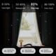 thumbnail image 3 of Cortinas XiDi Starry Kids Blackout 132 x 137 cm, 2 paneles, 3 of 7