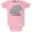 Pink, variant on Hippo I'm Hungry Angry Funny Soft Baby One Piece Light Pink 12-18 M