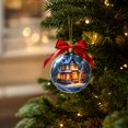 thumbnail image 4 of Qwtwty Christmas Ball Ornaments with Hang Rope, Shatterproof Hanging Bauble Pendants for Xmas Tree Holiday Wedding Party Decorations, 4 of 7
