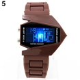 thumbnail image 6 of UDIYO Cool Men\'s Oversized Design Light Digital Sports Plan Shaped Dial Wrist Watch, 6 of 7