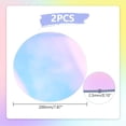 thumbnail image 3 of 2 placas circulares transparentes de acrílico de 7,87 pulgadas, discos de acrílico, lámina de acrílico transparente de colores, 3 of 9