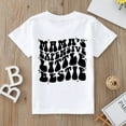thumbnail image 7 of Otqutp Toddler Kids Baby Girls Mama's Expensive Little Short Sleeve Letter Print Shirt Mama's Funny T Shirt Trendy Fashion Shirt Tee Tops(1-White,5-6 Years), 7 of 7