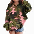 thumbnail image 2 of Staki Girl's Hoodie Fleece Sweatshirt Hooded Long Sleeve Pullover Tops Fall Winter Hoodies Outwear for Teen Girls 2-12Y(Pink,4-5 Years), 2 of 6
