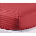 thumbnail image 4 of The Great American Store- 4PC Sheet Set (Full, Stripe Burgundy) 11 Inch Deep, 1800 Series Double Brushed Microfiber - Easy Care, Fade, Shrink and Wrinkle Resistant, 4 of 4