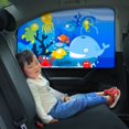 thumbnail image 1 of Magnetic Car Sun Shade Curtain for Side Window Baby Kids Children Sunshade Protector Protects from Sun Glare Heat Blocks UV Rays Glare Car Interior Sun Blocker-2pack, 1 of 3