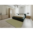 thumbnail image 5 of Ahgly Company Machine Washable Indoor Square Transitional Light Brown Area Rugs, 3' Square, 5 of 7