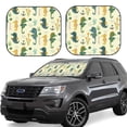 thumbnail image 1 of Fotbe Seahorse 2-Piece Car Windshield Sun Shade | Sun Blocker for Car Windshield | Foldable Automotive Interior Accessories for Sun Protection-Large, 1 of 6